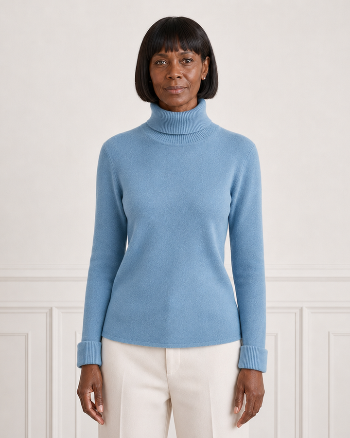 Sweater met turtle neckline