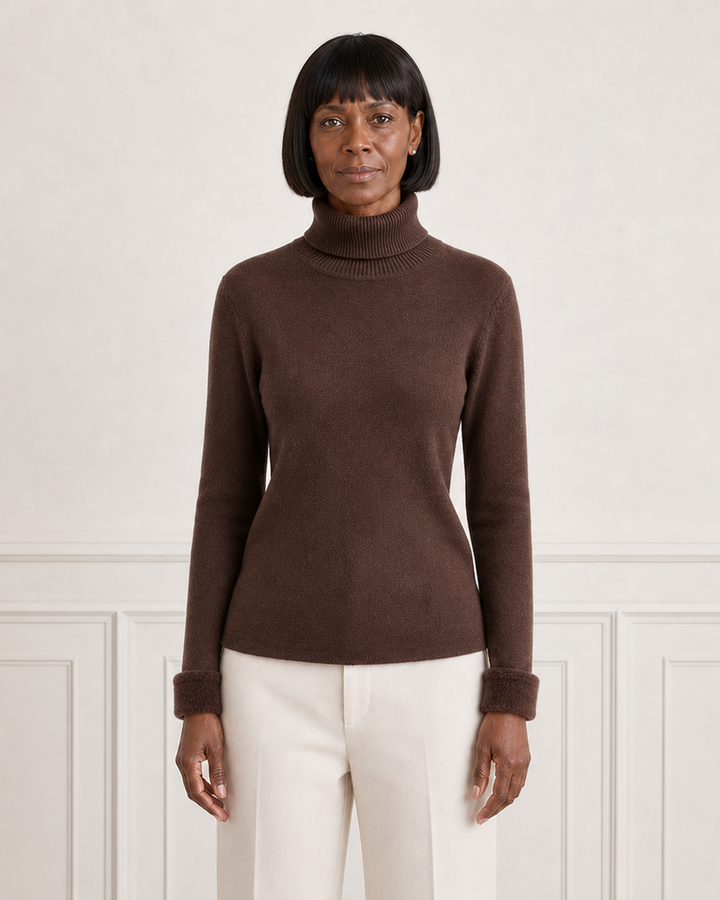 Minnie | Sweater With Turtle Neckline