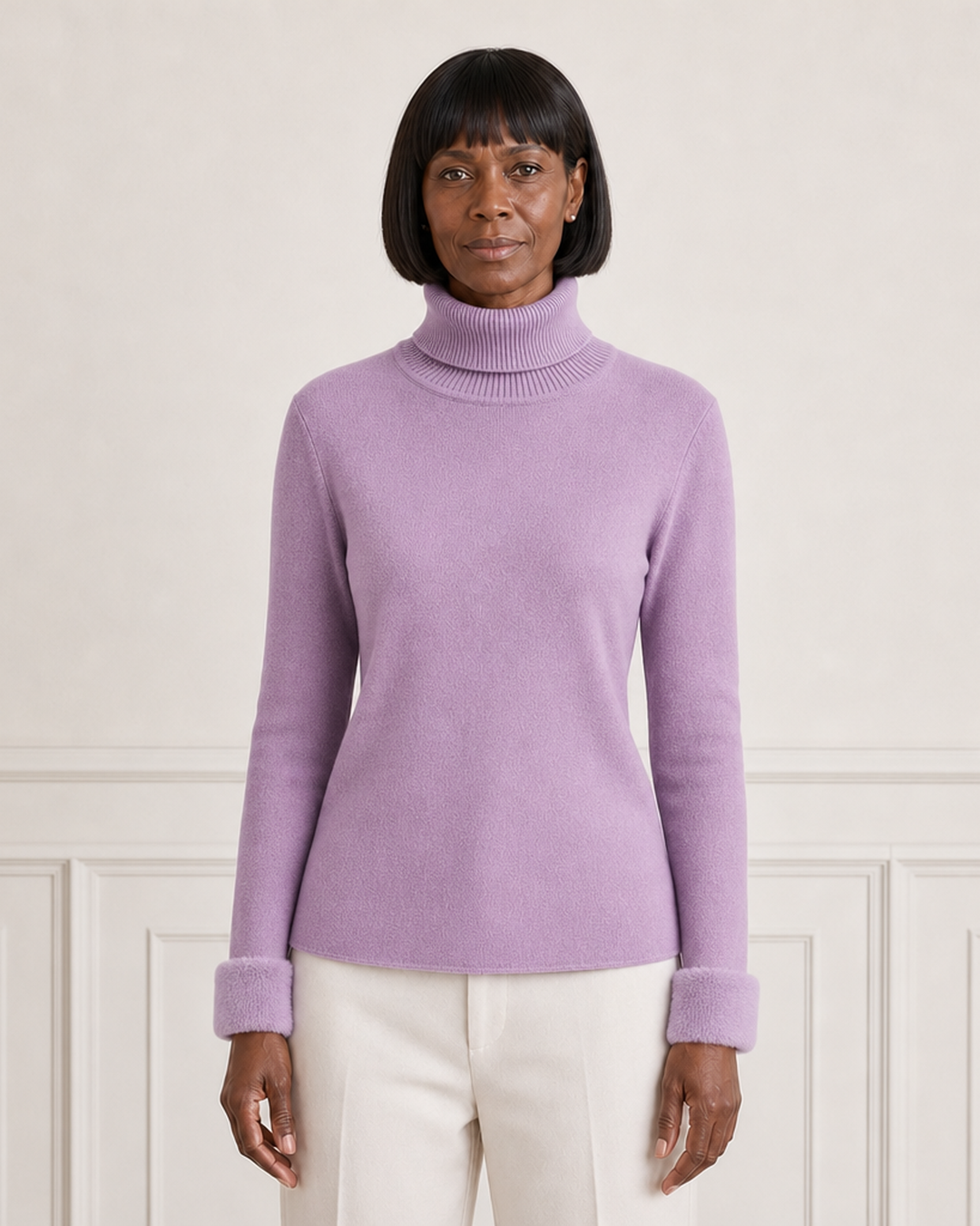 Minnie | Sweater With Turtle Neckline