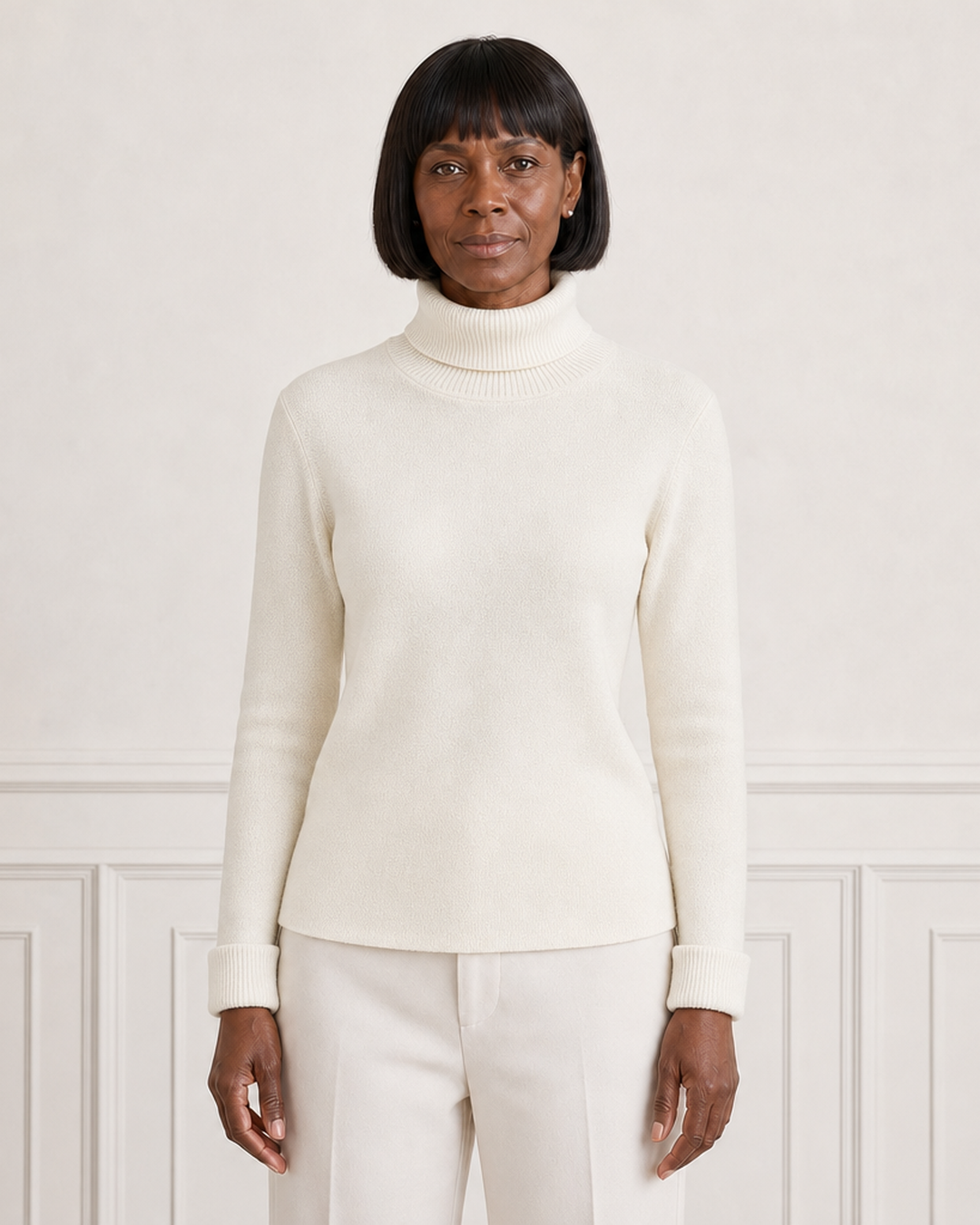 Minnie | Sweater With Turtle Neckline