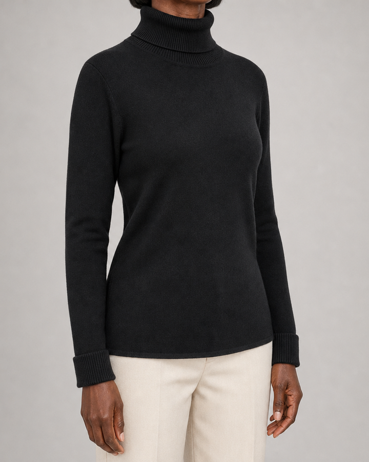 Sweater met turtle neckline
