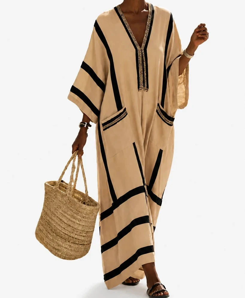 Tamu | Resort Kaftan Maxi Dress