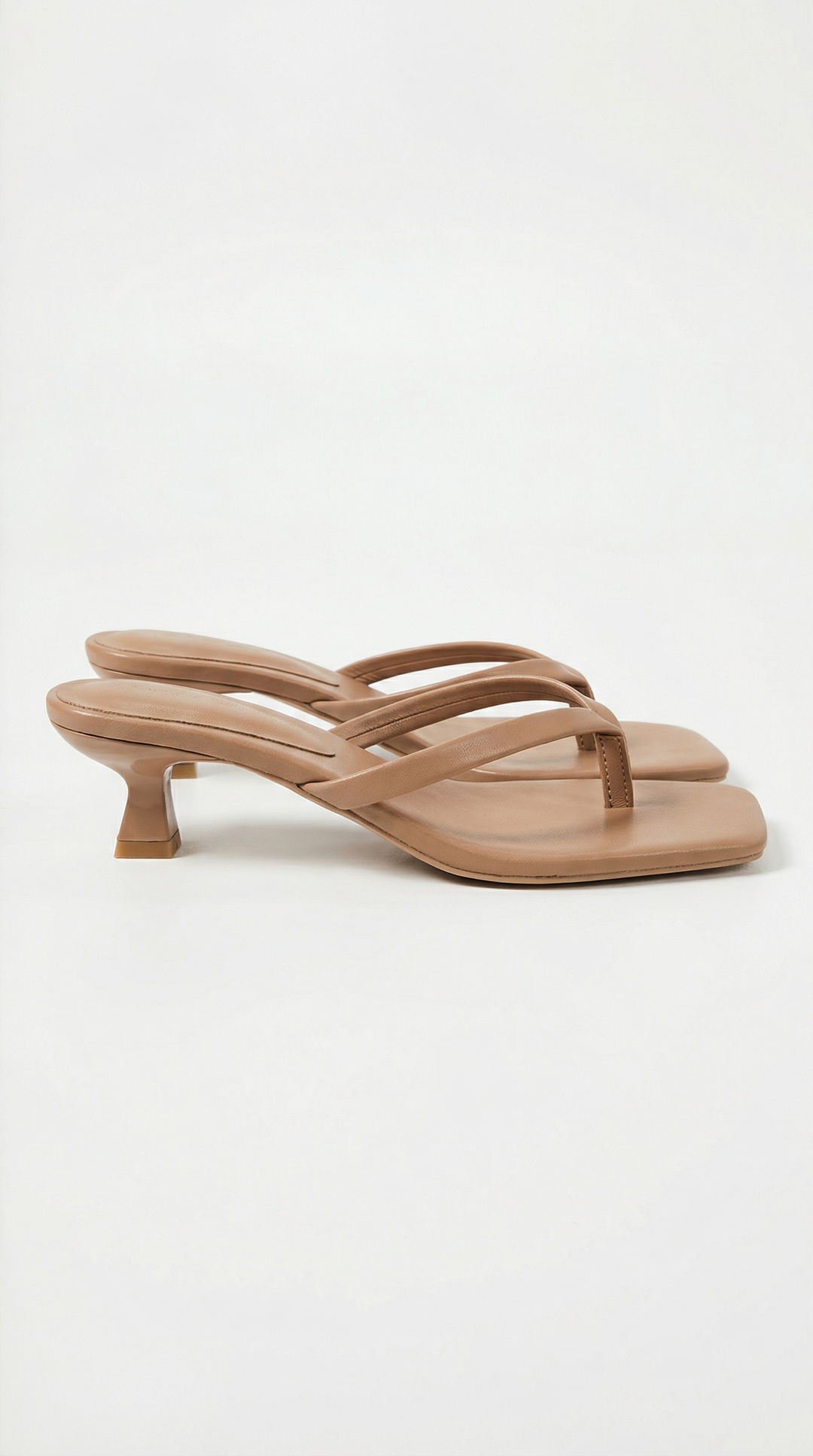 Emmeline | Kitten-Heel Thong Sandals