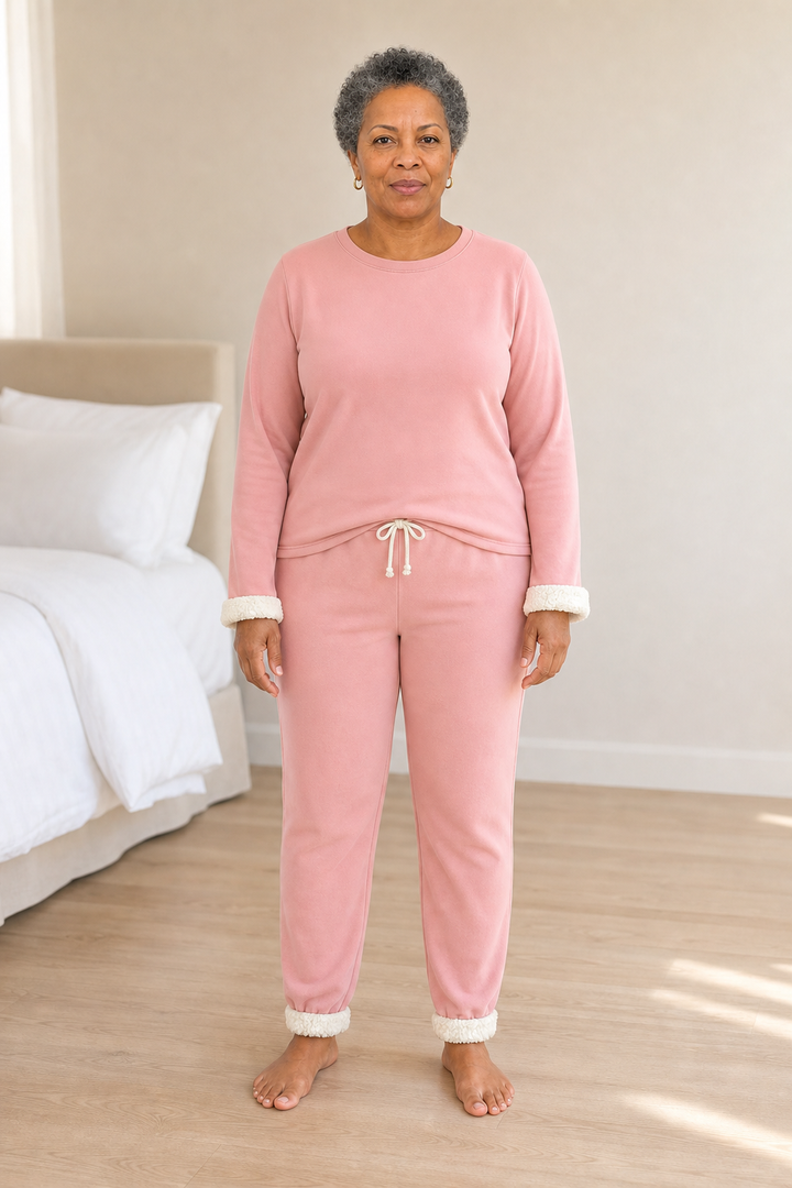 Thea in pink