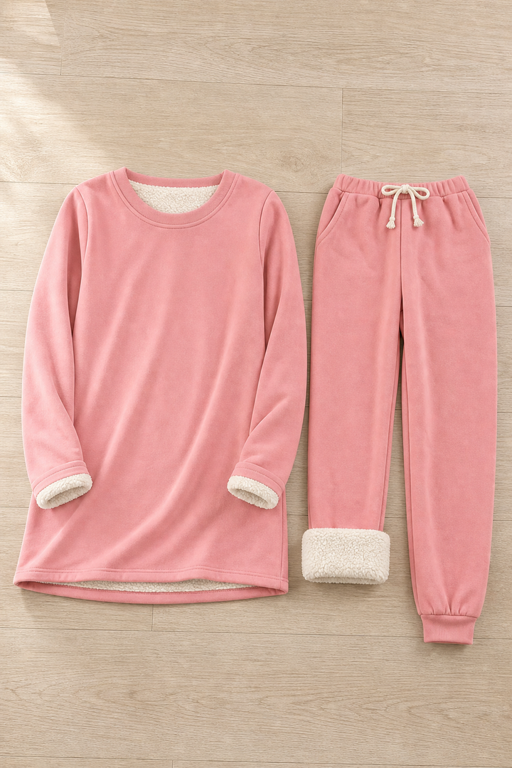 Thea in pink
