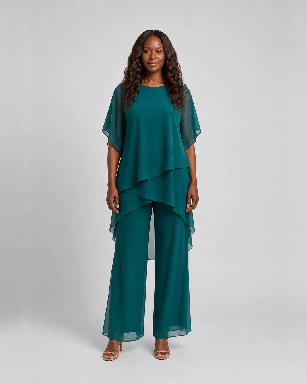 Roxina | Elegant Evening Party Pant Set