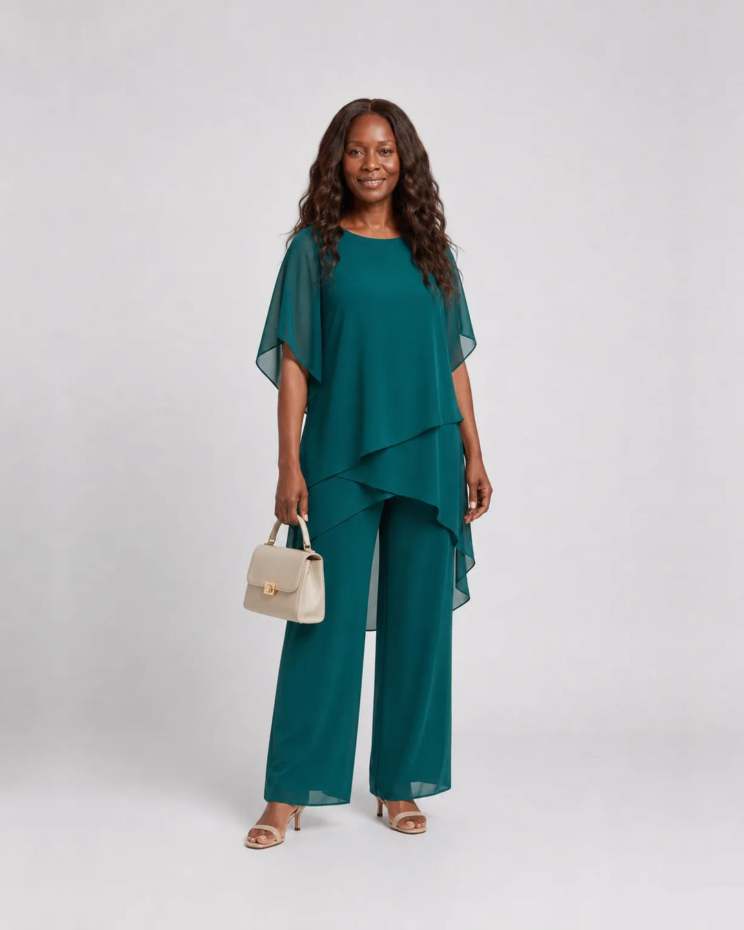 Roxina | Elegant Evening Party Pant Set