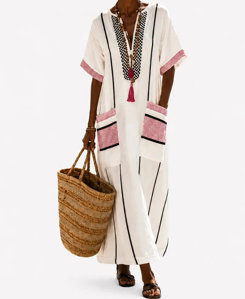 Vashti | Resort Kaftan Maxi Dress