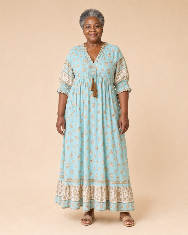 Corinthia | Relaxed Bohemian Maxi Dress
