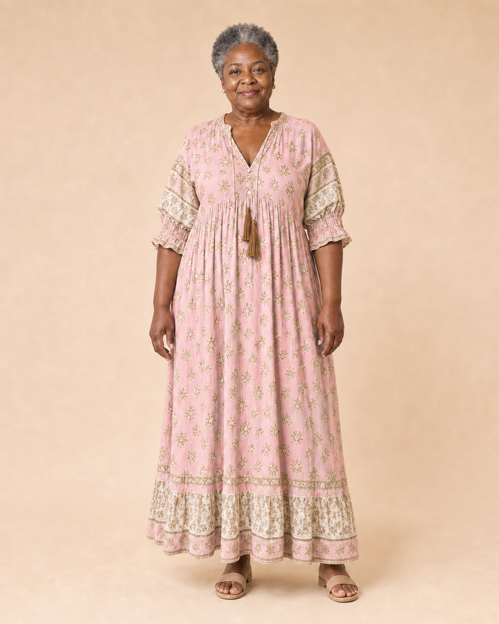Corinthia | Relaxed Bohemian Maxi Dress