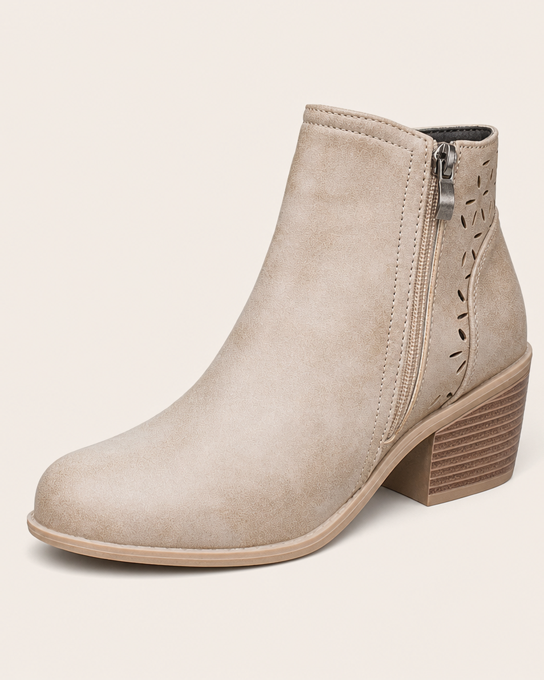 Vernell | Mid Heel Western Ankle Boots