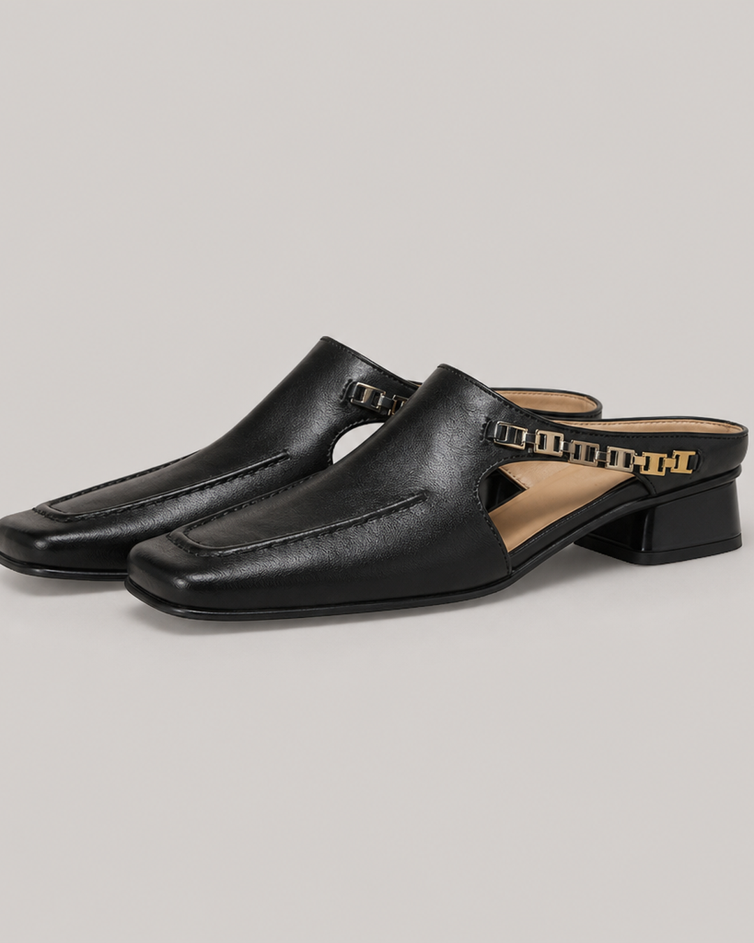 Madeline | Genuine Leather Mules