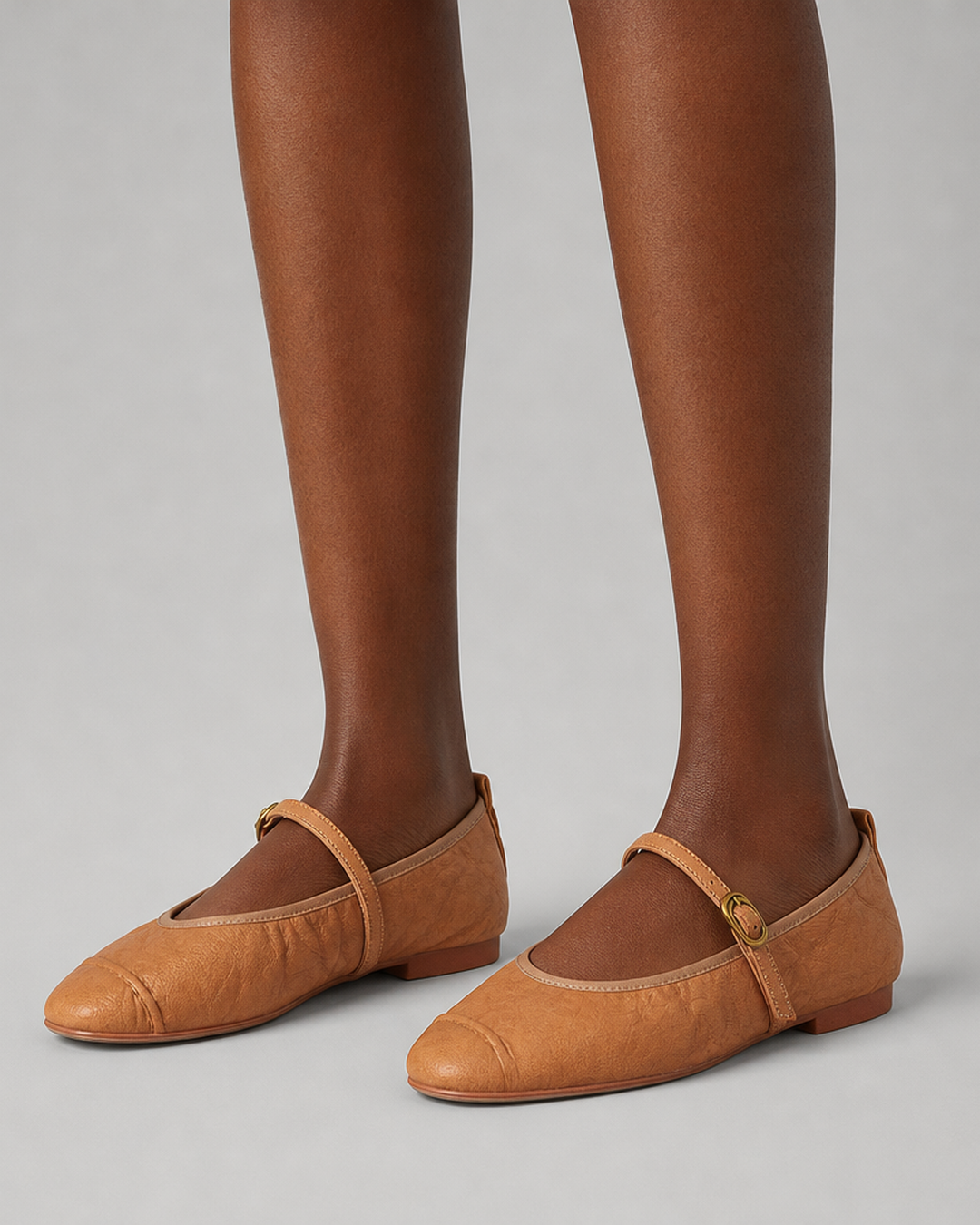 Linda | Leather Flats