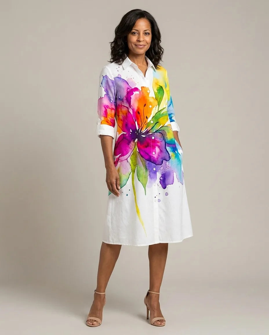 Lydia | Elegant Midi Dress