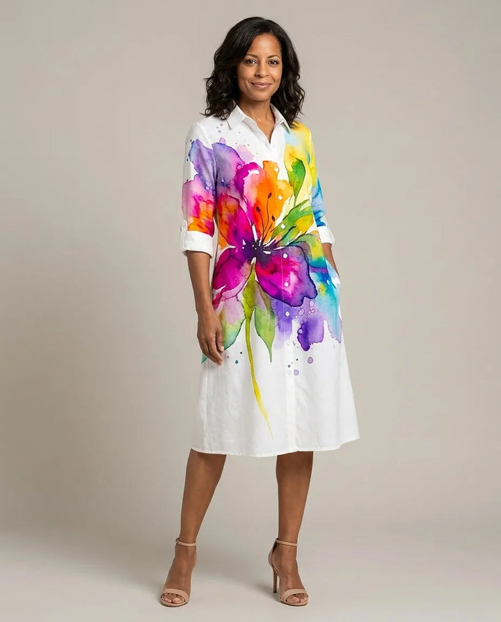 Lydia | Elegant Midi Dress