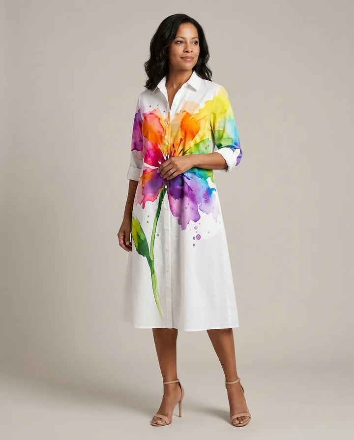 Lydia | Elegant Midi Dress