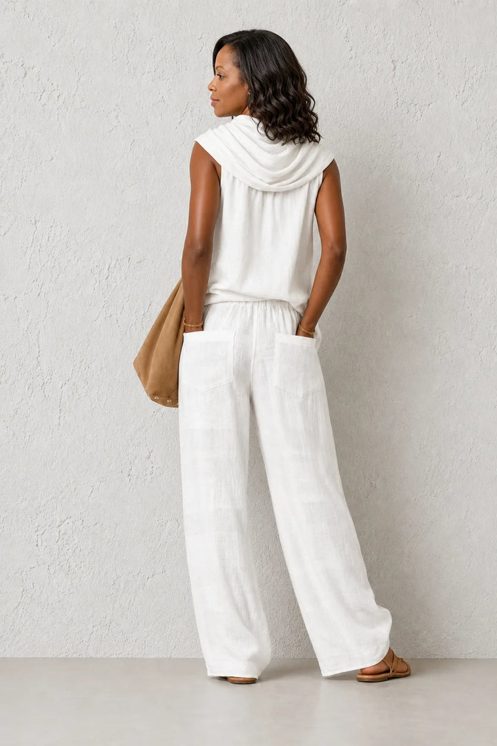 Neema | Relaxed Wide-Leg Two Piece Set