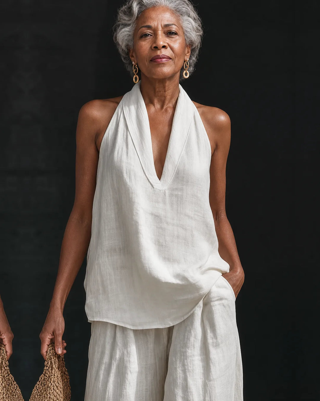 Cerys | Sleeveless Two-Piece Set