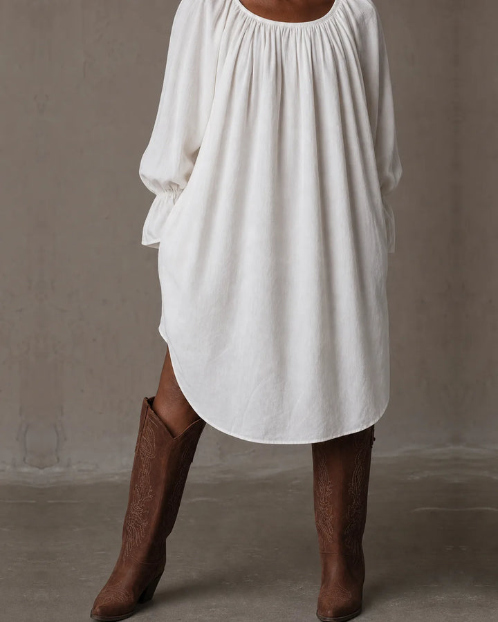 Lucia | Lace Detail Shirt Dress