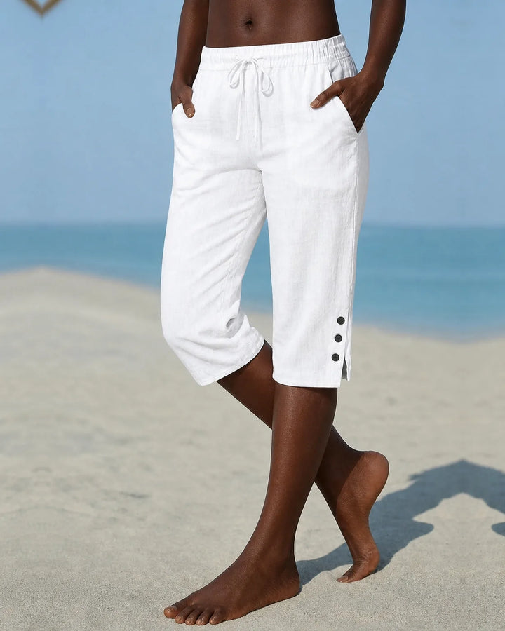 Delphia | Women's Calf Length Capri Pants