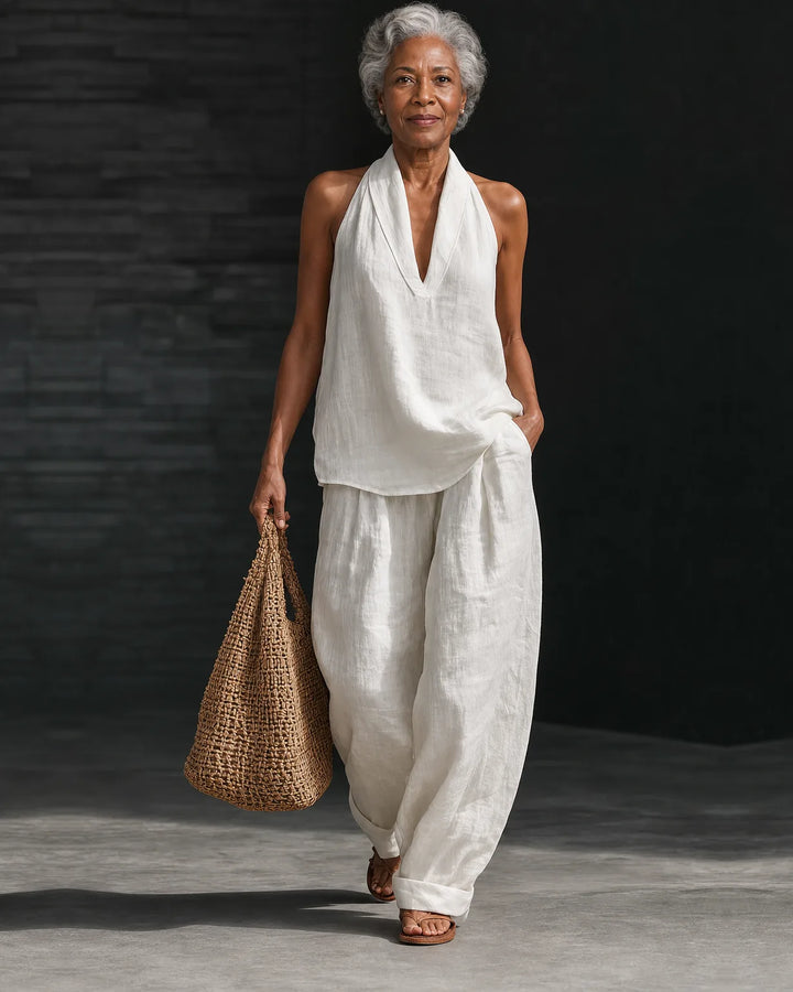 Cerys | Sleeveless Two-Piece Set