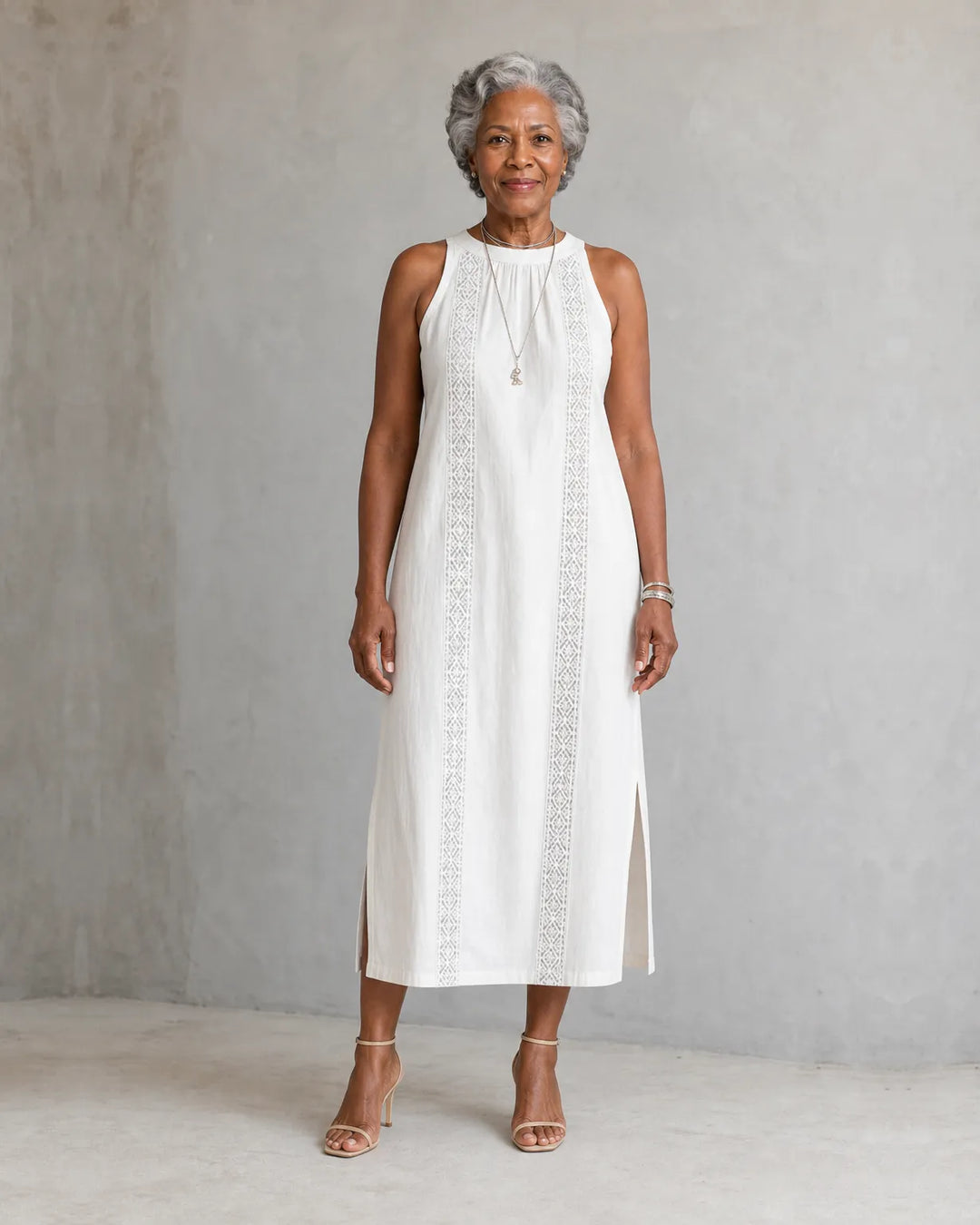 Amani | Elegant Summer Midi Dress