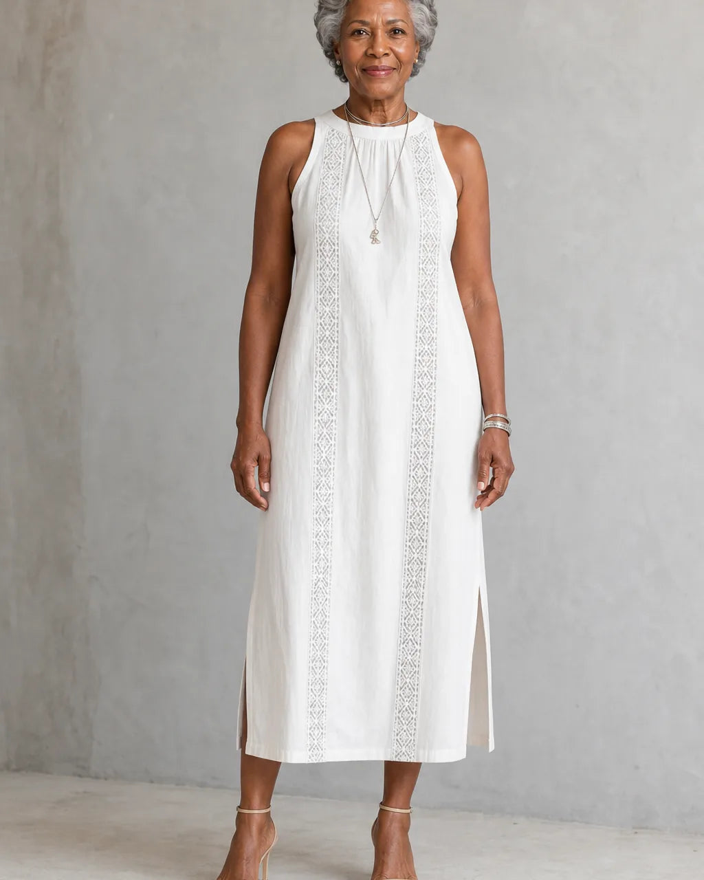 Amani | Elegant Summer Midi Dress