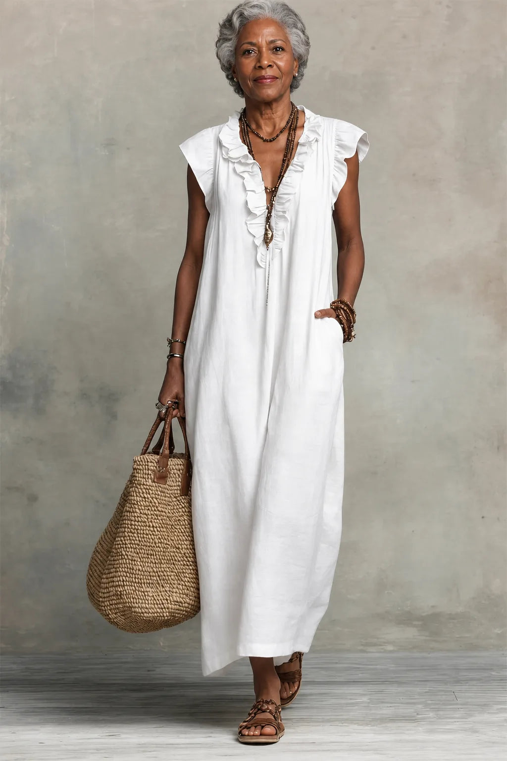 Saoirse | Weightless Boho Maxi Dress