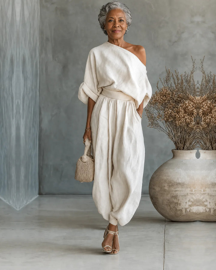 Mila | Off-Shoulder Two-Piece Set