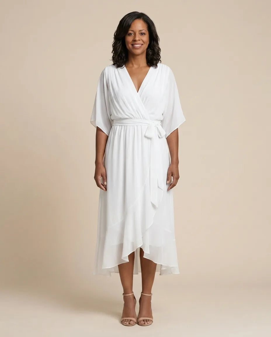 Monica | V-neck dress