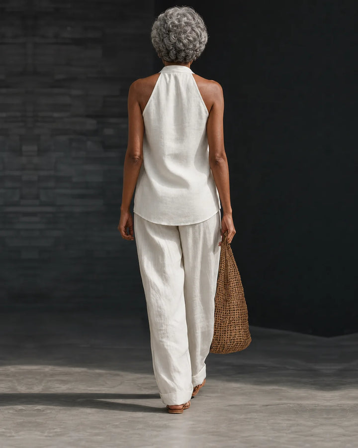 Cerys | Sleeveless Two-Piece Set