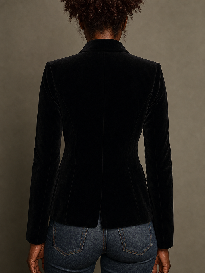 Ebiere | Colorful Floral Embroidered Blazer