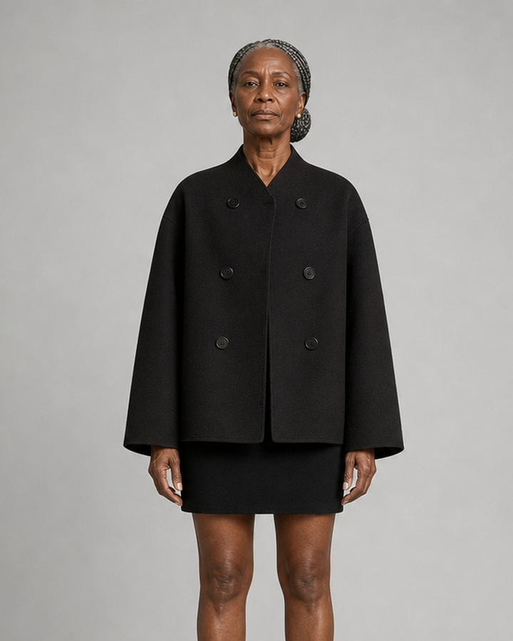Women | Oversized Double-Breasted Coat