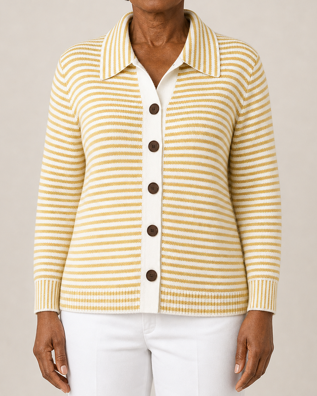 Wren | Striped Knit Cardigan