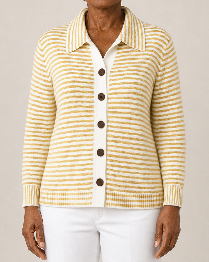 Wren | Striped Knit Cardigan