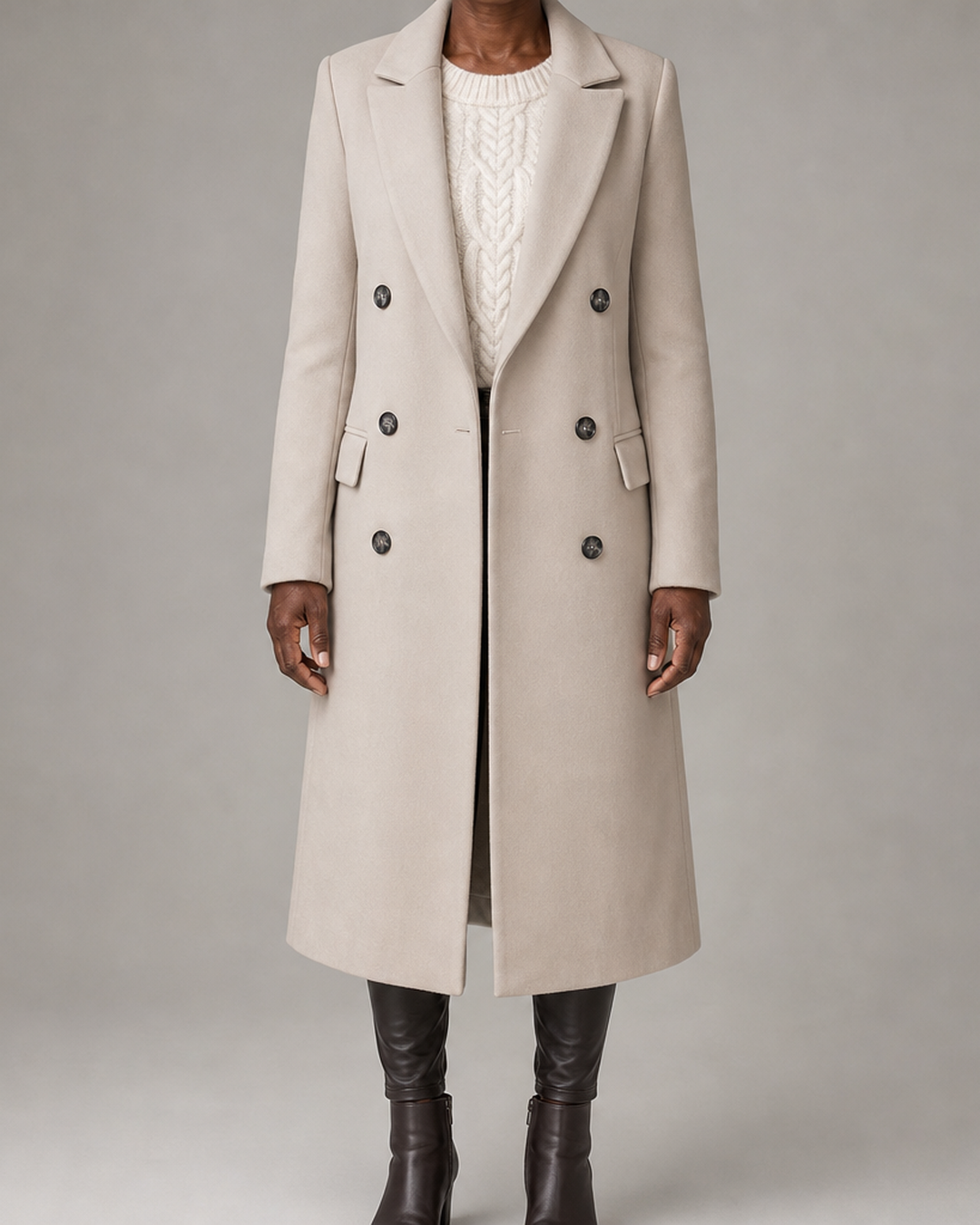 Women | Tailored Double-Breasted Coat