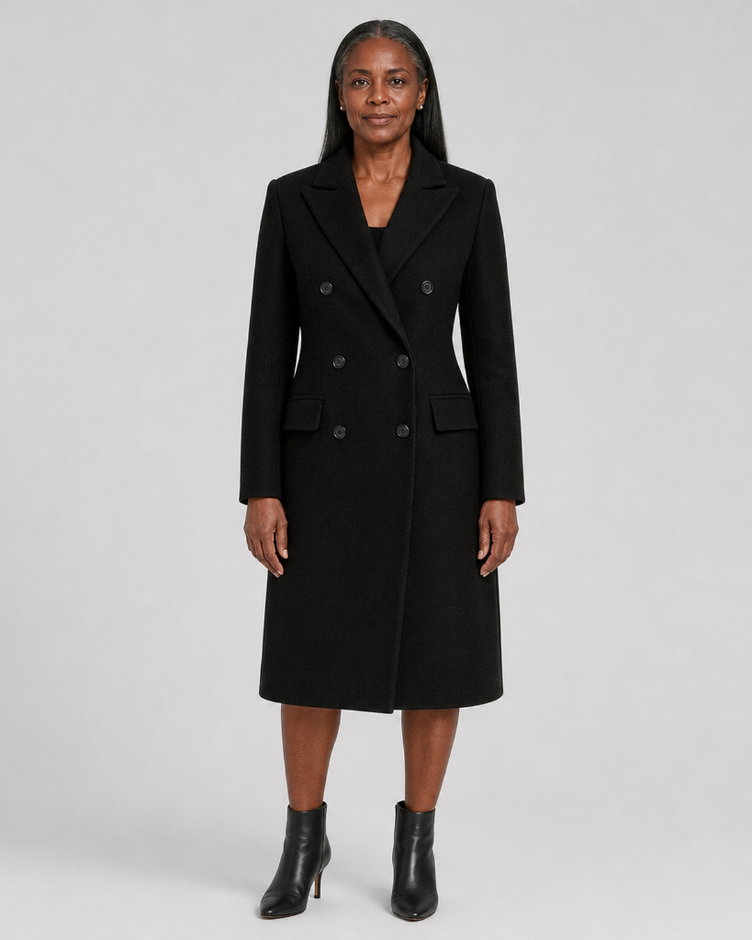 Women | Tailored Double-Breasted Coat
