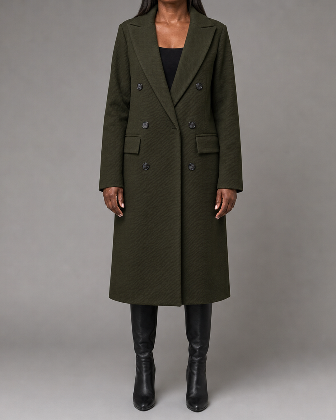 Women | Tailored Double-Breasted Coat