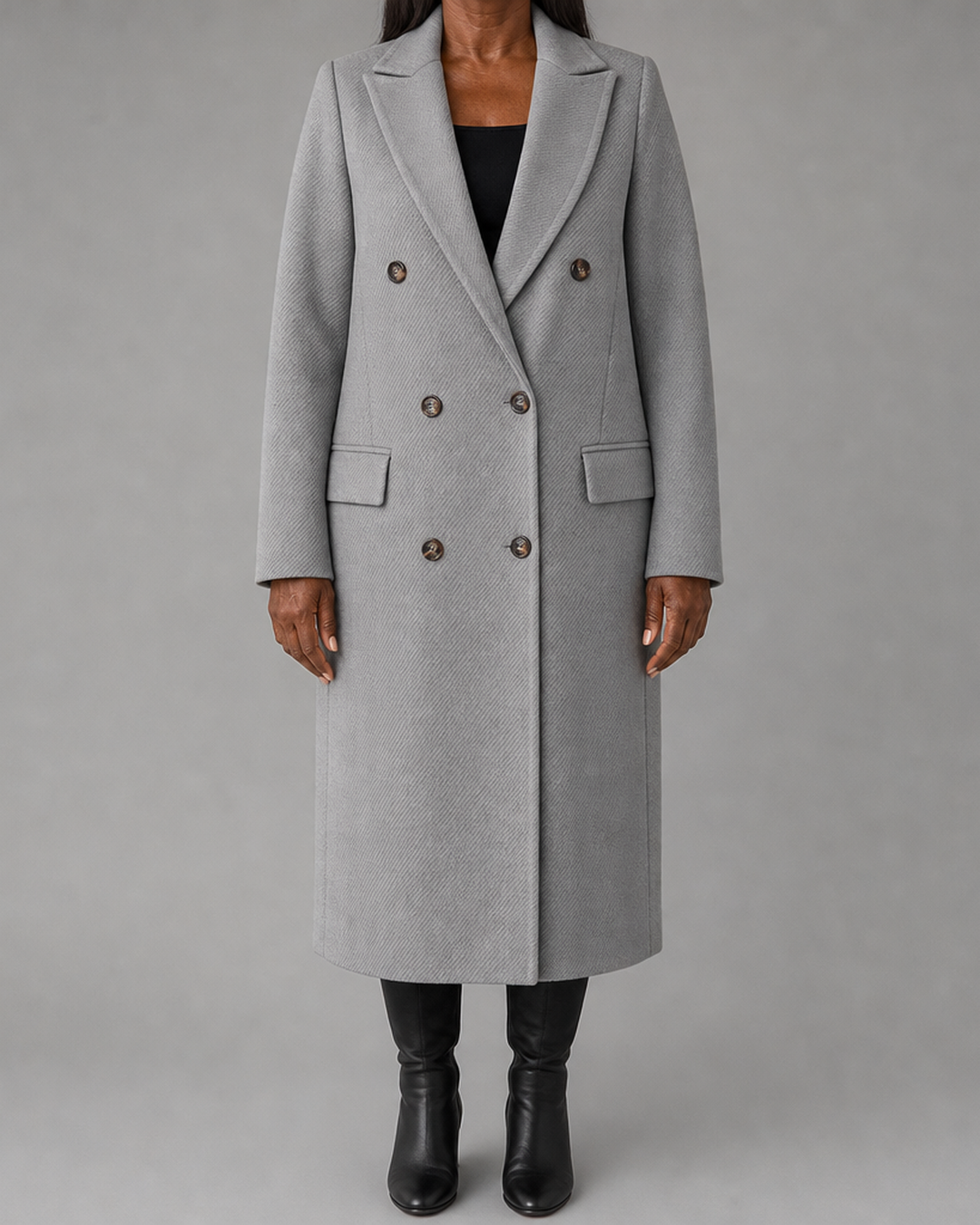 Women | Tailored Double-Breasted Coat