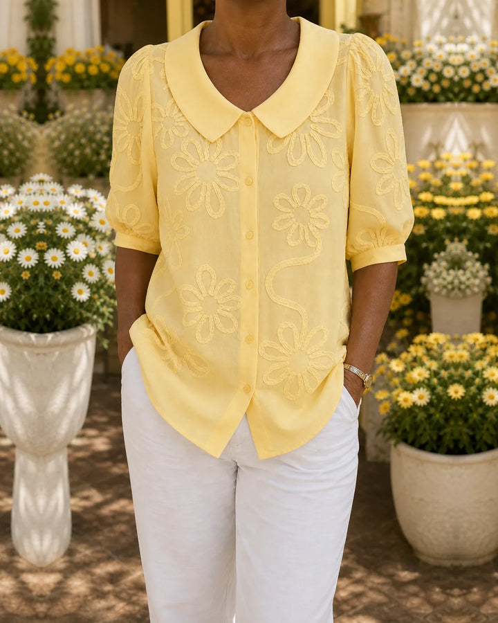 Deja | Elegant Floral Blouse