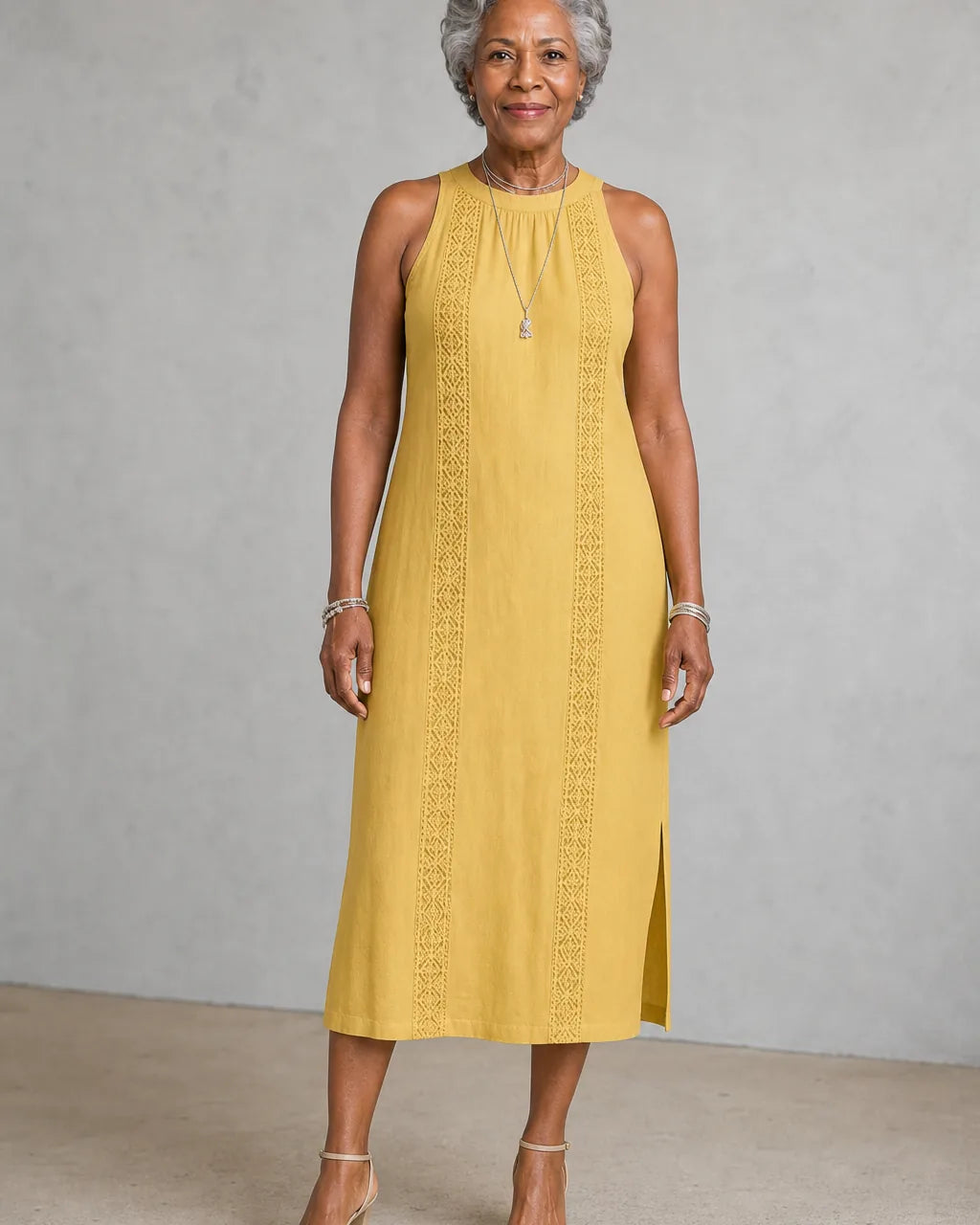 Amani | Elegant Summer Midi Dress