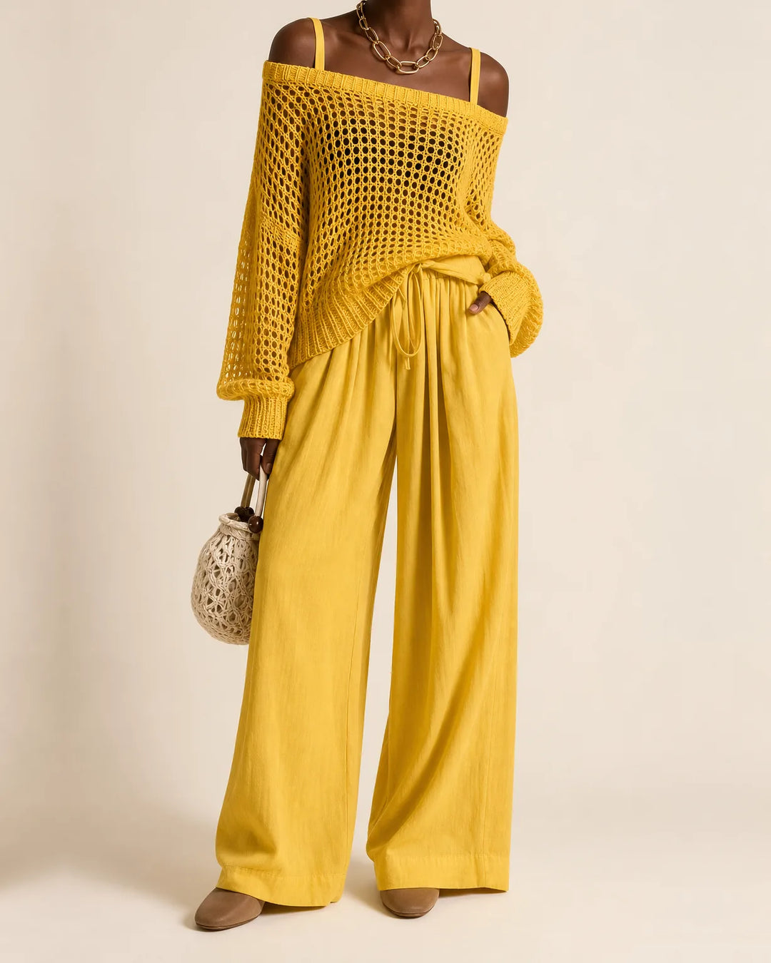 Malia | Elegant Knit Two-Piece Set