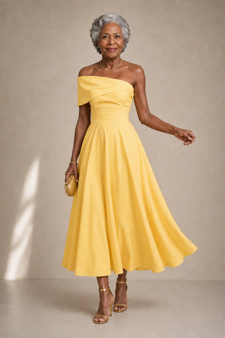 Oyinda | Graceful Sweeping Maxi Dress