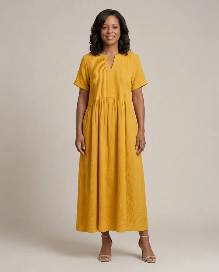 Nathalia | Pleated Dress