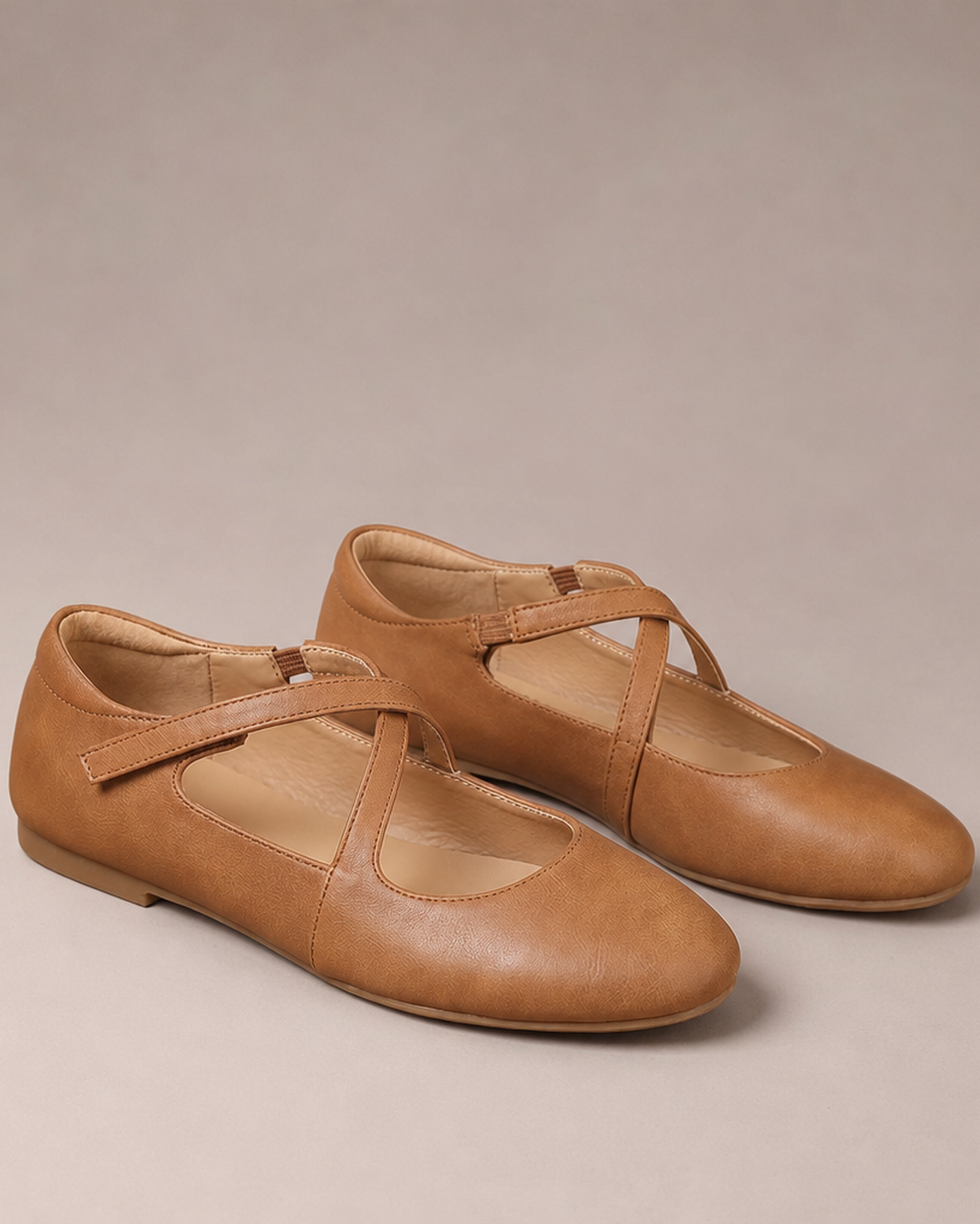 Marjorie | Genuine Leather Flats