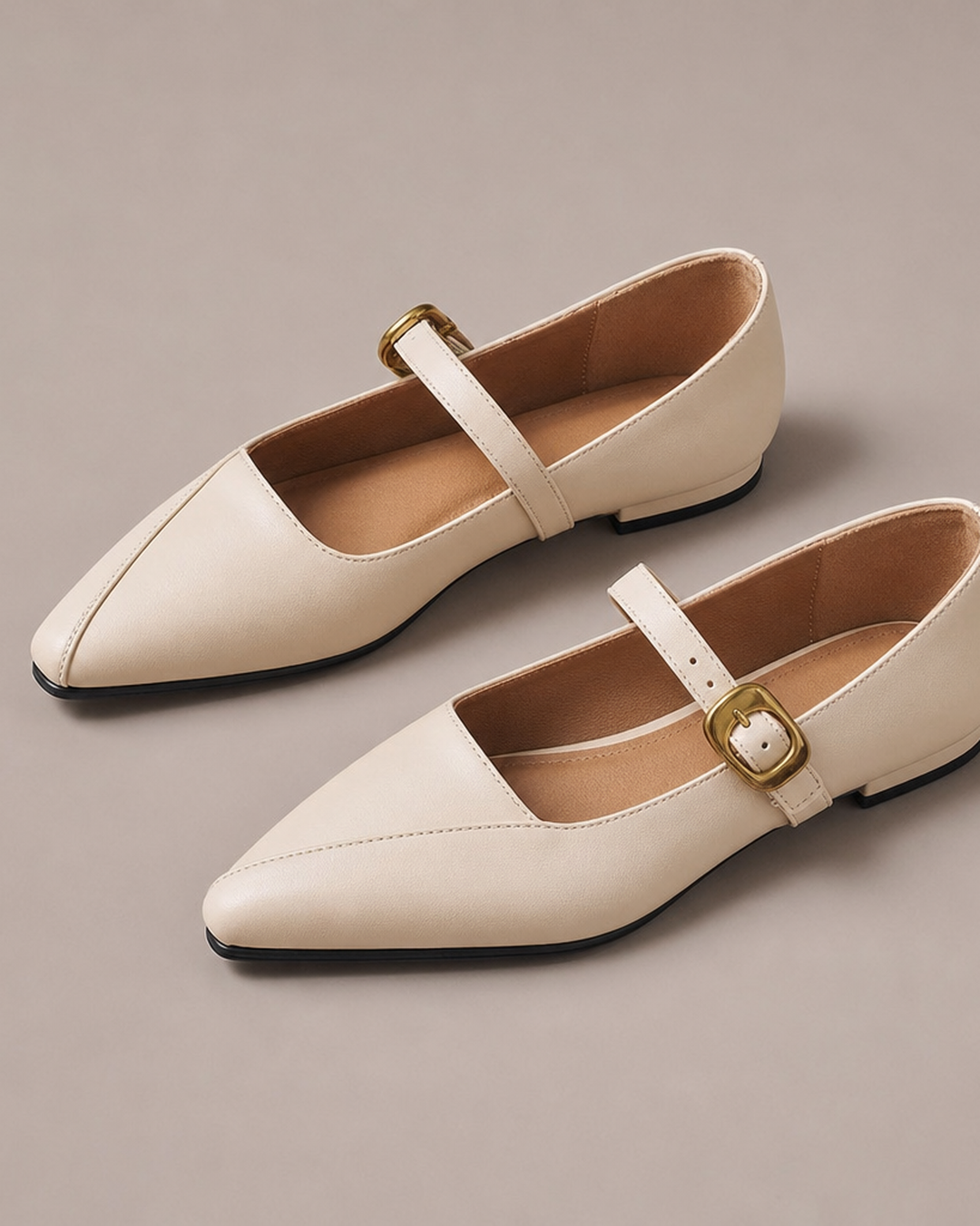 Kimberly | Paneled Mary Jane Heels