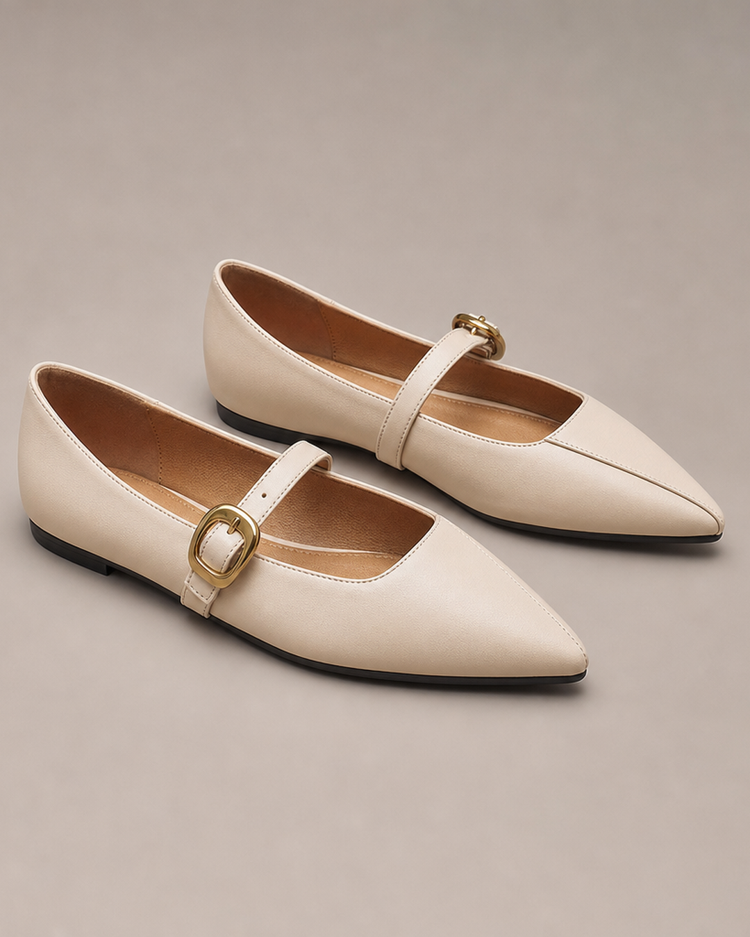 Lindsey | Paneled Mary Jane Heels