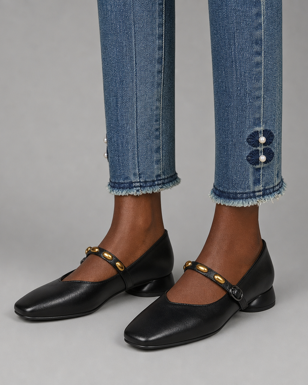 Carrie | Genuine Leather Flats